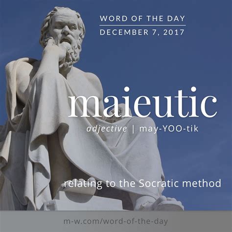 Todays Wordoftheday Is ‘maieutic Language Dictionary