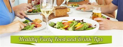 Healthy Party Food And Drink Tips Azure Water