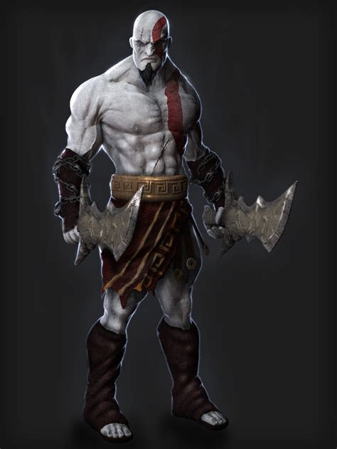 Kratos God Of War By Mkounelakis On Deviantart