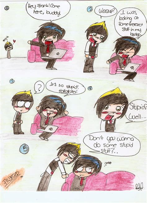 Frerard Stupid Stuff By Mcr Vampire Fan On Deviantart