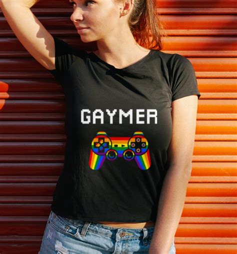Official Gaymer Pride Month Lgbt Gamer Lover Shirt Hoodie Sweater
