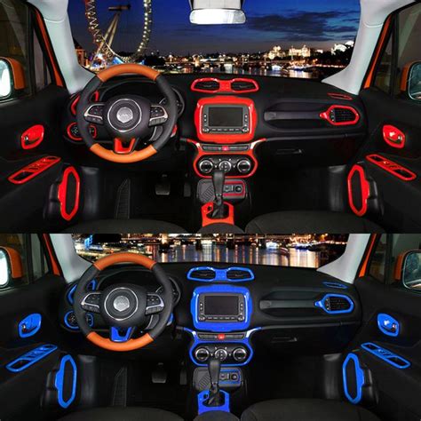 Hotsales in 2017 ABS Orange Internal Interior Accessories ...