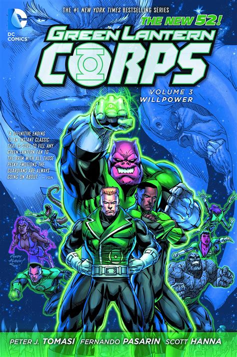 Green Lantern Corps Graphic Novel Volume 3 Willpower New 52