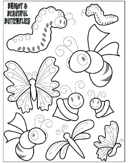 Insect Coloring Pages At Free Printable Colorings