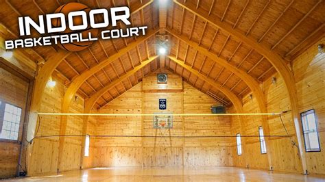 This Renovated Barn Has A Basketball Court Youtube
