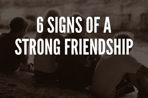 6 Signs Of A Strong Friendship