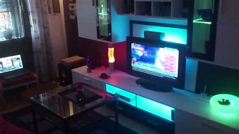 Ikea Led Dioder Wohnzimmer Indirekte Beleuchtung Living Room Wohnwand