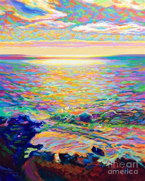 Gleam Painting By David Friedman Fine Art America