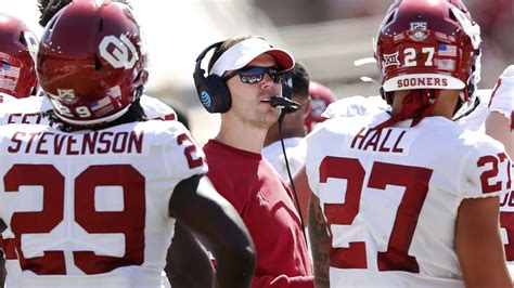 Patience Is Key Oklahomas Lincoln Riley Believes A