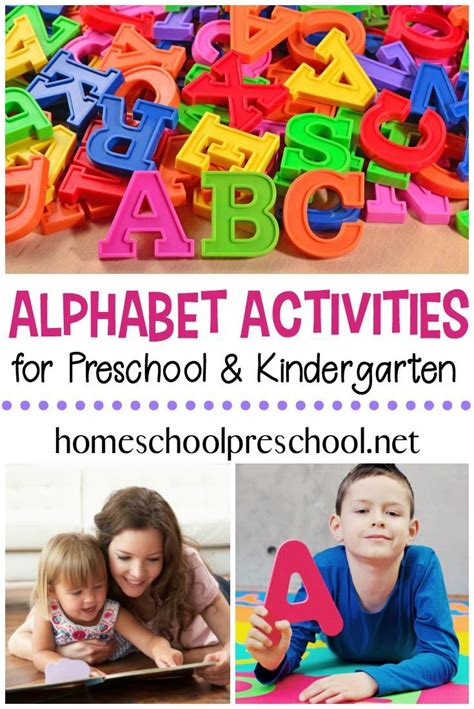 Our Favorite Alphabet Activities For Preschoolers Artofit