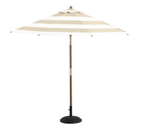 Premium 9 Round Sunbrella Outdoor Patio Umbrella Fsc Teak Tilt