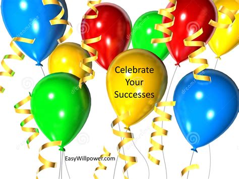 celebrate your success | Easy Willpower