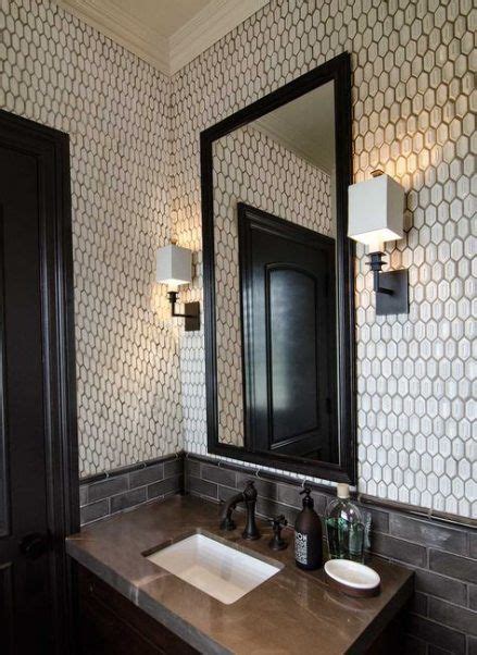 63 Ideas For Bath Room Wallpaper Masculine | Restaurant bathroom