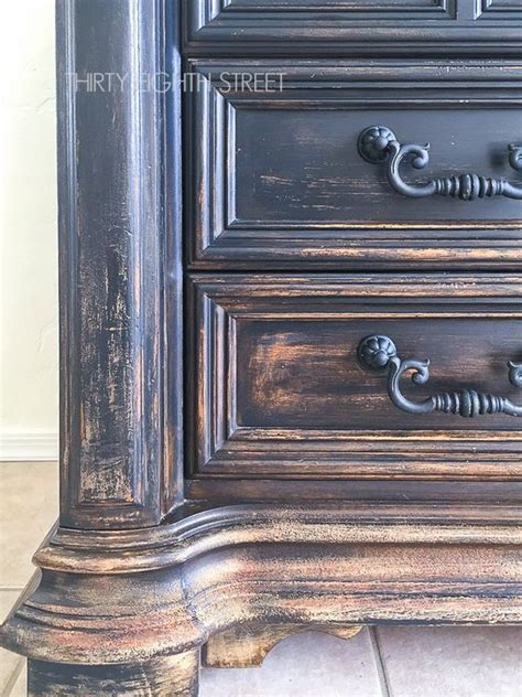 Distressing Furniture Blending Paint On Furniture How To Get Balayage