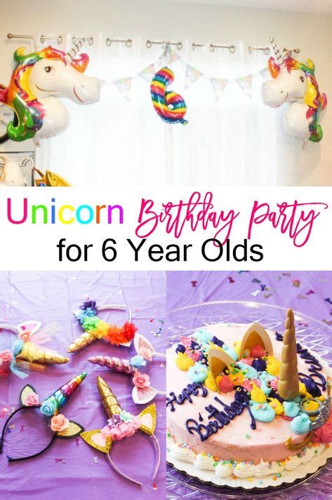 Unicorn Birthday Party For Our 6 Year Old Unicorn Birthday Parties