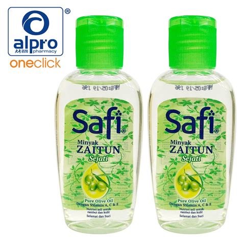 Tidak heran jika manfaat extra virgin olive oil lebih banyak dibandingkan minyak zaitun biasa. Safi Minyak Zaitun 50ml (Twin Pack) | Shopee Malaysia