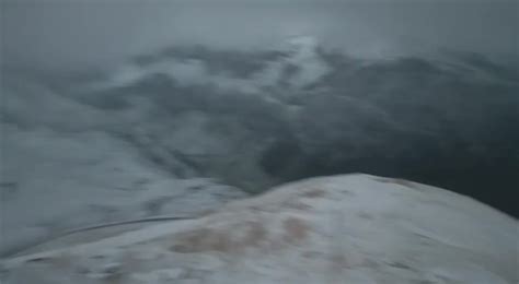Zăpadă La Munte La Munte A Venit Iarna Pe Crestele Munților Făgăraș S