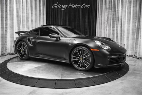 Used 2022 Porsche 911 Turbo S Coupe Only 772 Miles Pccb Front Lift