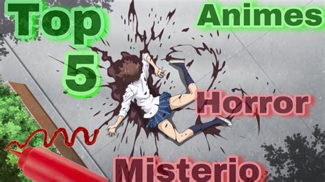 Mejores Animes De Horror Y Misterio Youtube