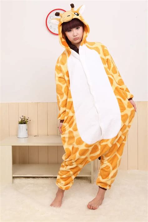Buy Giraffe Onesies Pajamas Cartoon Animal Jumpsuits