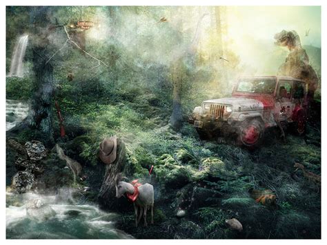 Life Will Find A Way Jurassic Park By Mark Davies