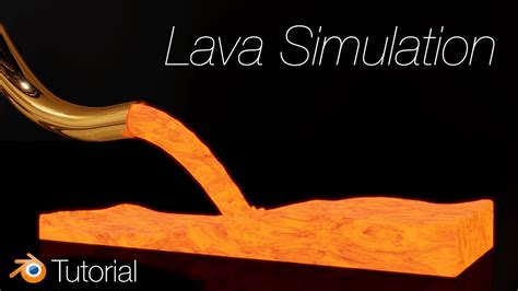 283 Blender Tutorial Lava Simulation With Procedural Texture Youtube