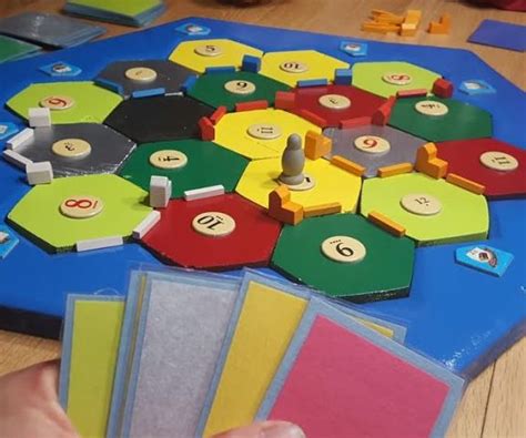 How To Make A Settlers Of Catan Board Out Of Plywood 6 Steps With