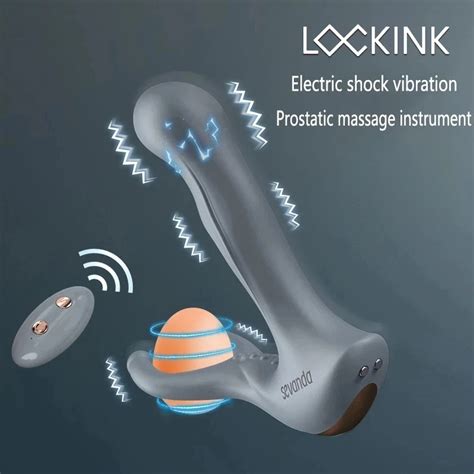 wireless remote control electric shock prostate massager gay sex toys anal plug butt plug