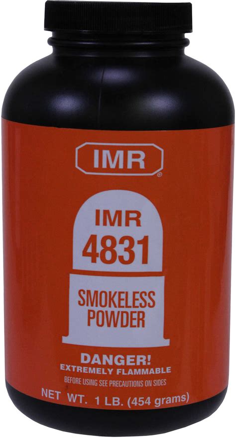 Imr Legendary Powders Imr Powder 4831 Smokeless 1 Lb 11124370