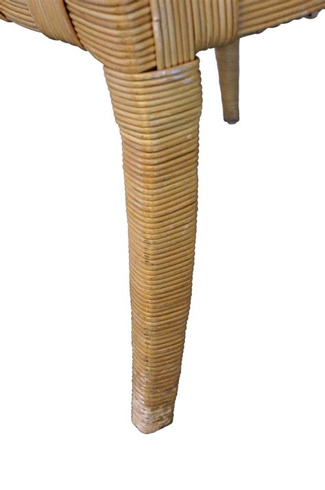 Check out our best rated rattan armchairs now! Set of Six Angelo Donghia Woven Rattan Armchairs at 1stdibs