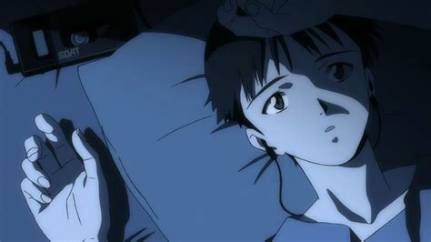 Shinji Ikari Anime Estético Evangelion Wallpaper Personajes De
