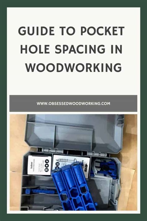 Guide To Pocket Hole Spacing In Woodworking