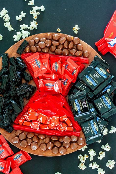 Black Widow Snack Board Made With The Best Movie Snacks
