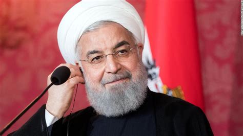 iranian president hassan rouhani vows to defy trump sanctions cnn