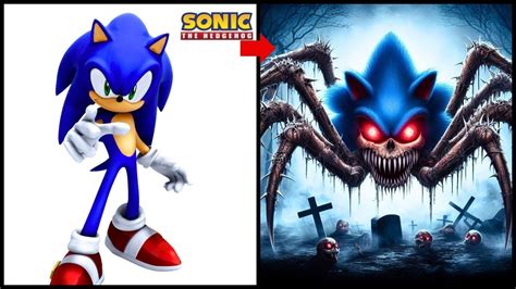 Sonic The Hedgehog All Characters As Spider Youtube