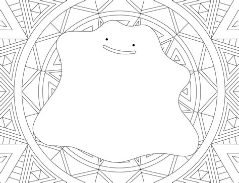 Coloring Pages Mandala Pokemon Print For Free Over 80 Images