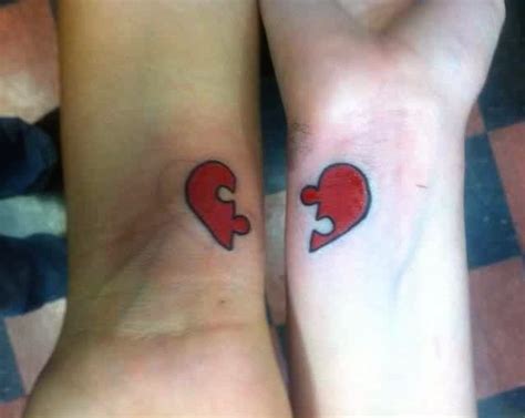 Matching Heart Tattoos Designs Ideas And Meaning