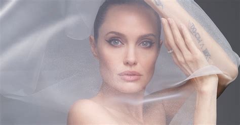 Angelina Jolie Embraces True Self In Harpers Bazaar Photo Shoot