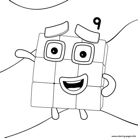 Numberblocks 70 Coloring Pages While Some Of The Coloring Pages Are