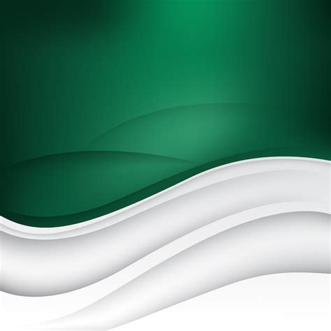 Free Vector Green And White Background