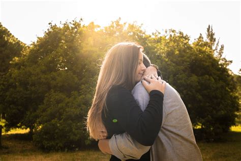 Couple Hugging Tightly · Free Stock Photo
