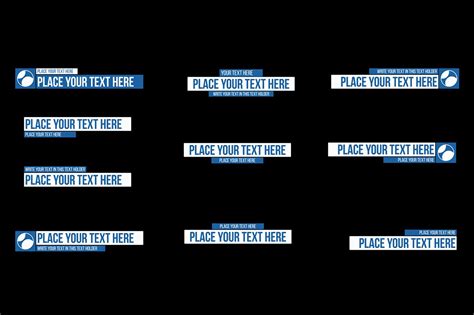 Use forever in unlimited ae projects. Simple Lower Thirds (After Effect) | Creative Templates ...
