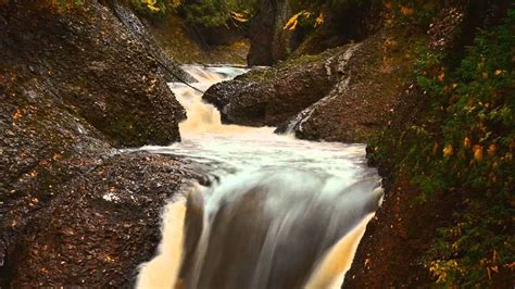 Gogebic County Mi Black River Waterfalls Timelapse Youtube