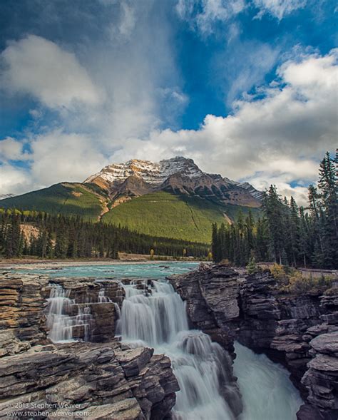 Athabasca Falls Jasper National Park Alberta Canada Fine