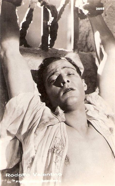 Rudolph Valentino In The Son Of The Sheik 1926 — Italian Postcard