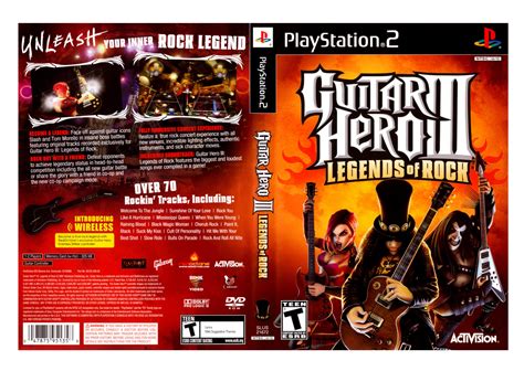 Ps2 Guitar Hero 3 Legends Of Rock Dvd Game Lazada
