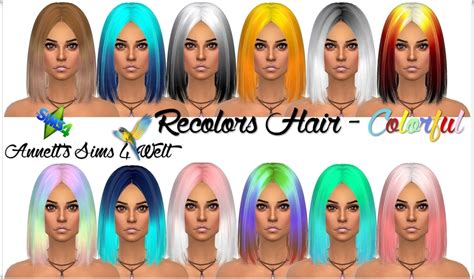 Sims 4 Default Hair Recolors Battlezoom