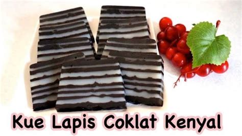 4 cara membuat bakpao karakter, coklat, dan kukus sederhana. Cara Membuat Kue Lapis Coklat Kenyal Enak - YouTube