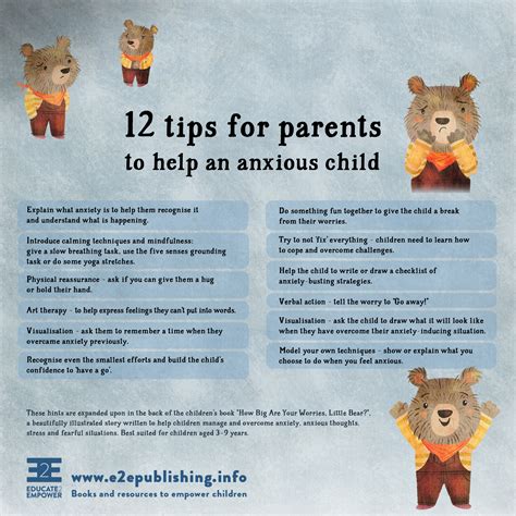 12 Tips For Parents To Help An Anxious Child — Educate2empower Publishing