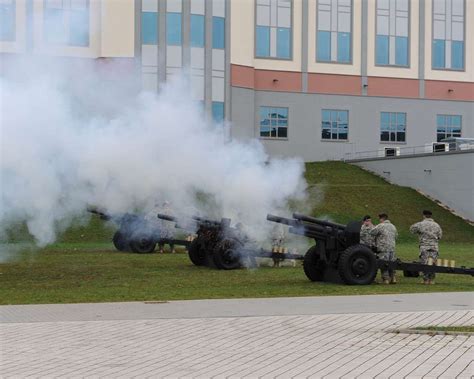 529th Mp Company Fire A 21 Gun Salute In Honor Of Nara And Dvids